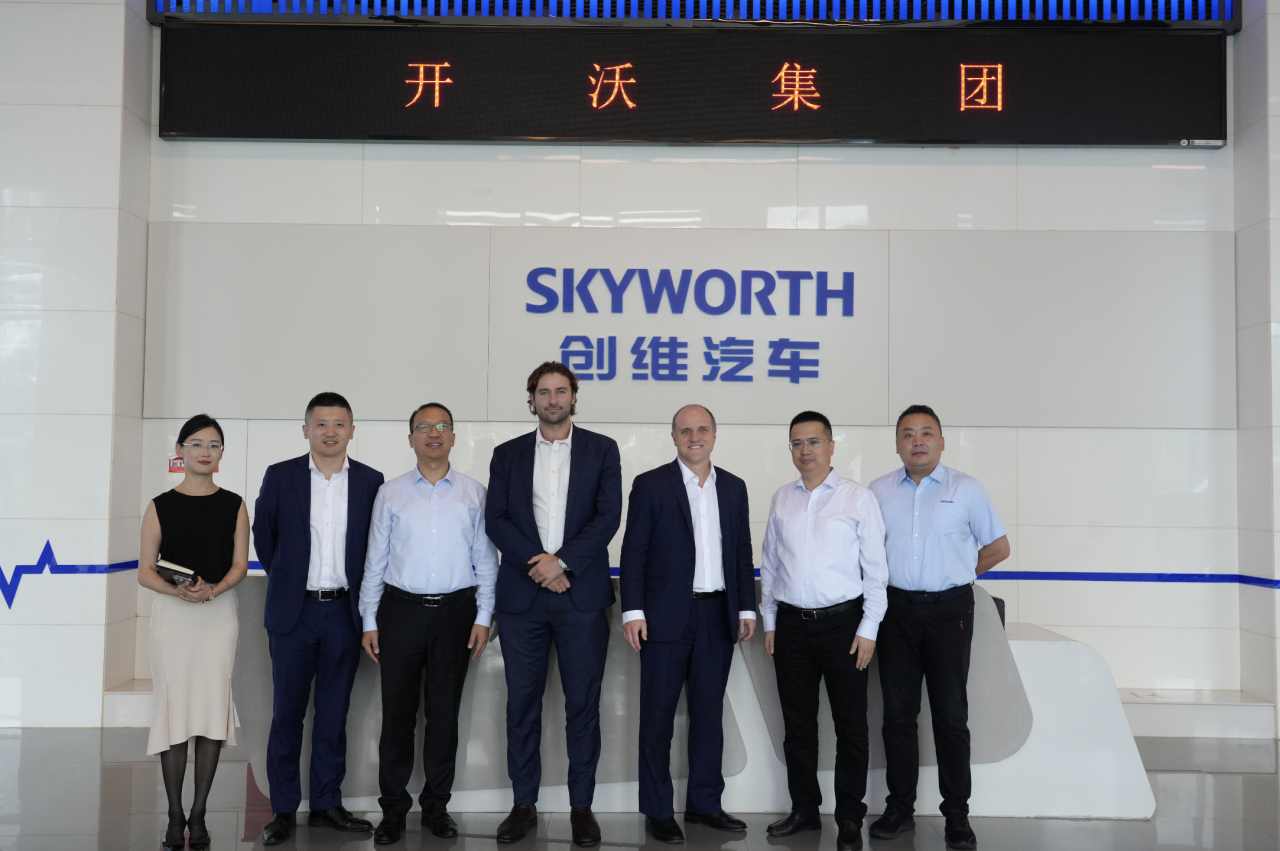Australia Consul Generalis in Shanghai Societatem SKYWELL invisit ut coniunctim exploraret progressionem globalem novarum vehicularum industriarum